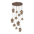 Hammerton Studio - Mesa 11 Light Multi-Light LED Pendant - CHB0089-11-BB-B-C01-L3 - Canada Light Shop