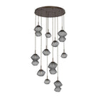 Hammerton Studio - Mesa 11 Light Multi-Light LED Pendant - CHB0089-11-FB-S-C01-L1 - Canada Light Shop