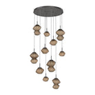 Hammerton Studio - Mesa 11 Light Multi-Light LED Pendant - CHB0089-11-GP-B-C01-L3 - Canada Light Shop