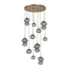 Hammerton Studio - Mesa 11 Light Multi-Light LED Pendant - CHB0089-11-NB-S-C01-L1 - Canada Light Shop