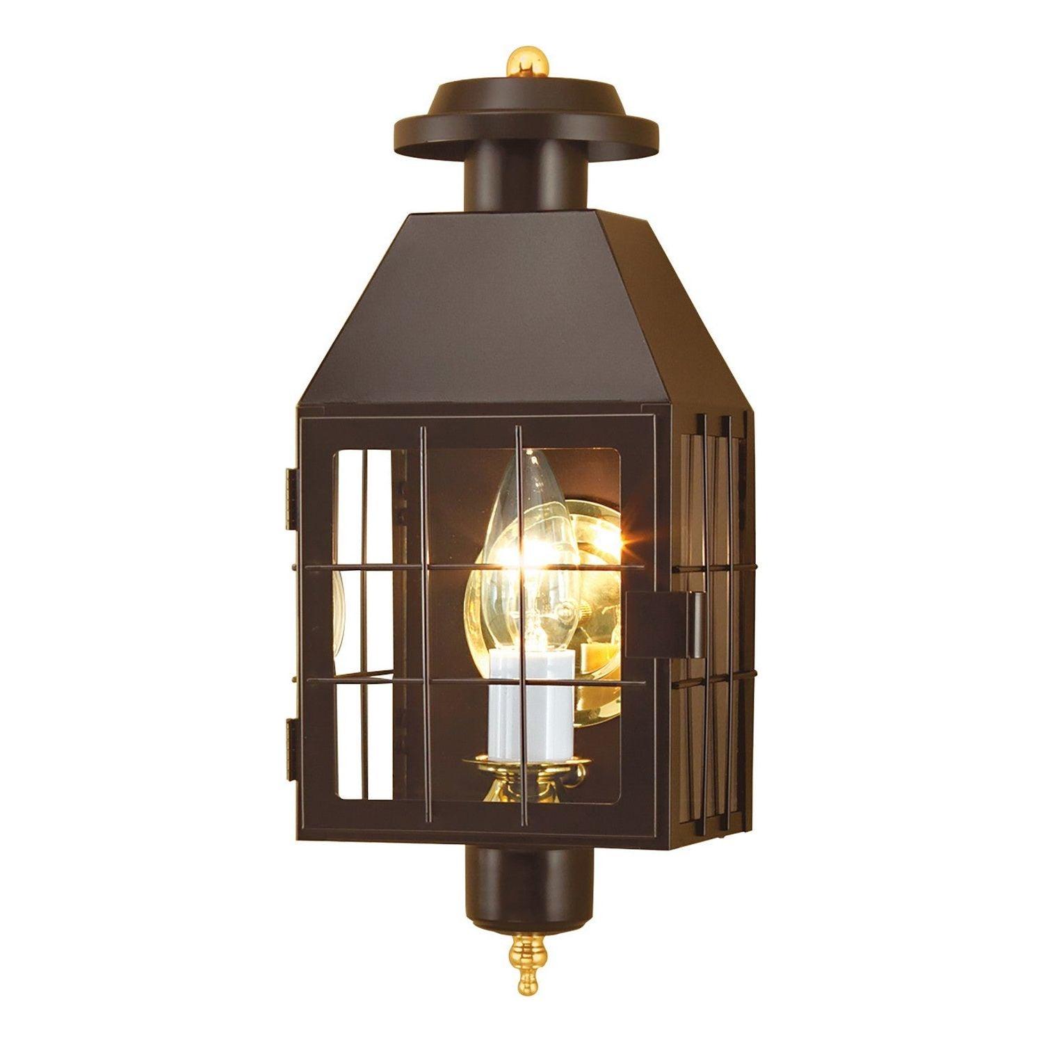 ELK Home - American Heritage Outdoor Wall Sconce - 1059-BR-CL - Canada Light Shop