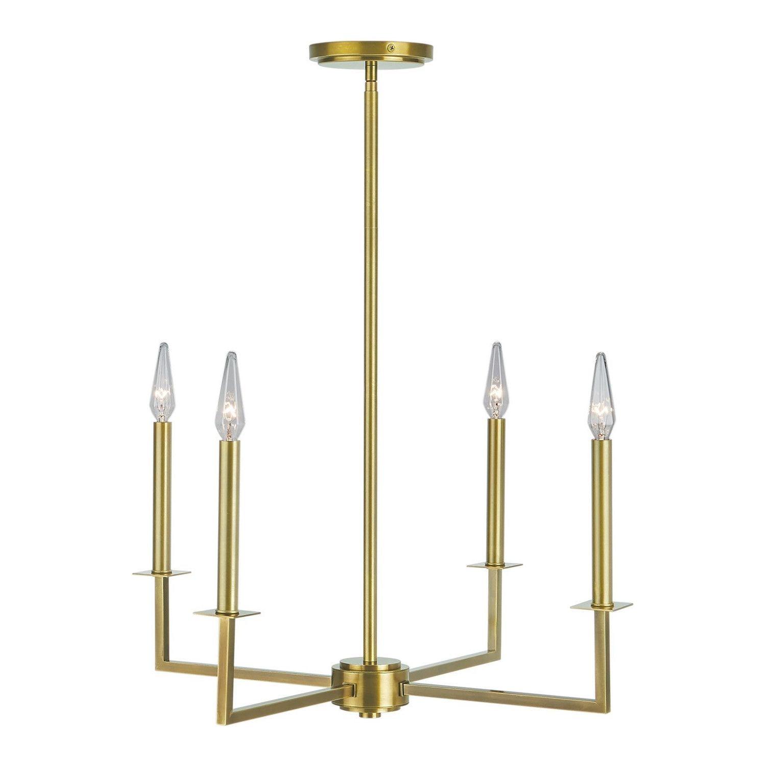 ELK Home - Ray Chandelier - 6520-AG-CA - Canada Light Shop