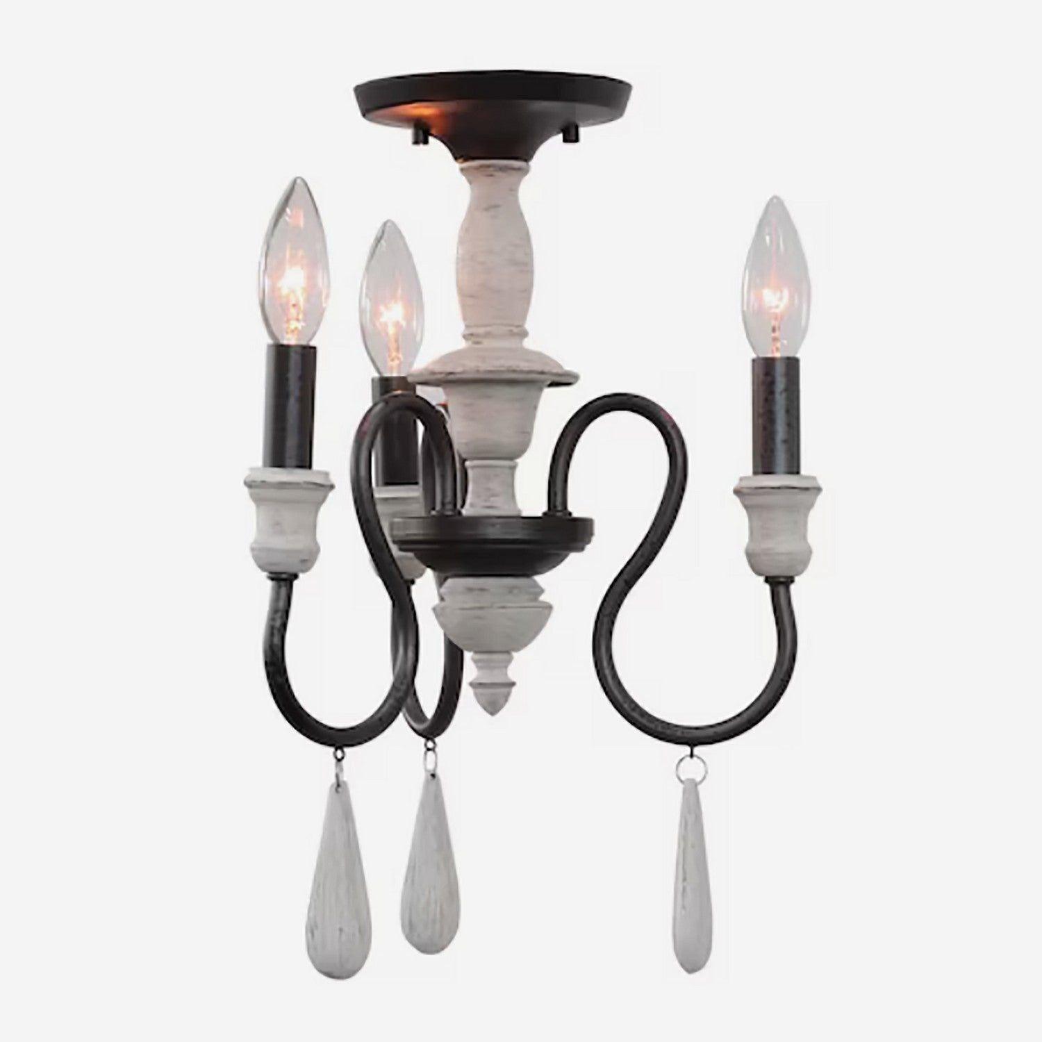 ELK Home - Brownell Semi Flush Mount - 90204/3 - Canada Light Shop