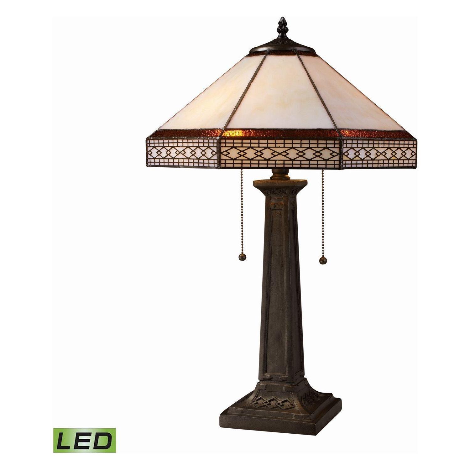 ELK Home - Stone Filigree LED Table Lamp - D1858-LED - Canada Light Shop