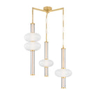 Corbett Lighting Canada - 482-37-VB - LED Chandelier - Corbin - Vintage Brass