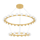 Corbett Lighting Canada - 484-46-VB - LED Chandelier - Linus - Vintage Brass