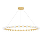 Corbett Lighting Canada - 484-60-VB - LED Chandelier - Linus - Vintage Brass