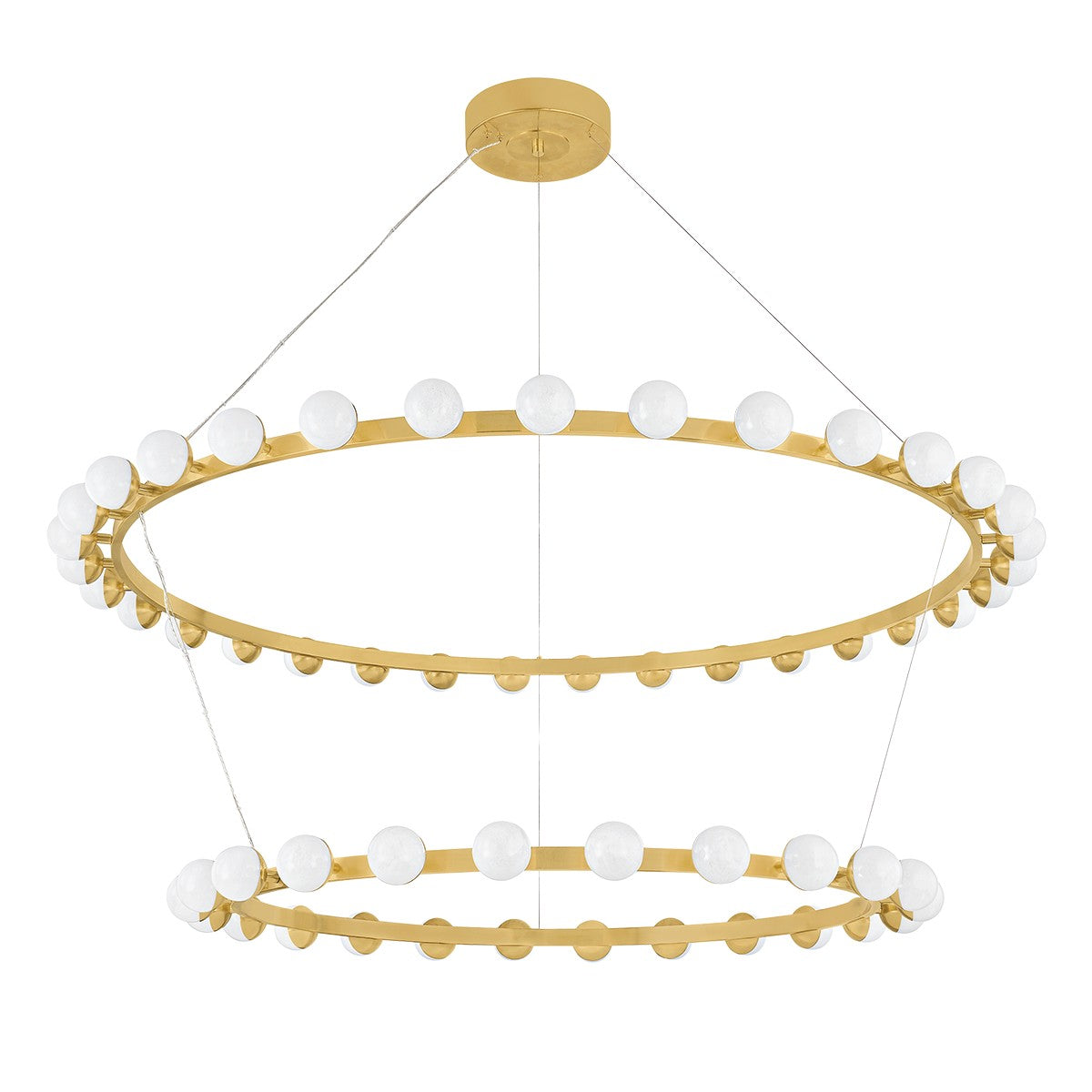 Corbett Lighting Canada - 484-61-VB - LED Chandelier - Linus - Vintage Brass