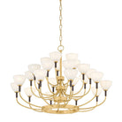 Corbett Lighting Canada - 489-38-VB/BRZ - LED Chandelier - Brahma - Vintage Polished Brass/Bronze