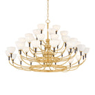 Corbett Lighting Canada - 489-49-VB/BRZ - LED Chandelier - Brahma - Vintage Polished Brass/Bronze