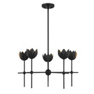 Meridian M100131MBK LED Chandelier in Matte Black