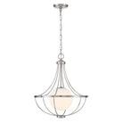 Meridian M7047BN One Light Pendant in Brushed Nickel