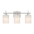 Meridian M80084BN Three Light Bathroom Vanity in Brushed Nickel