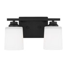 Generation Lighting Canada - 4420902EN3-112 - Two Light Wall / Bath Sconce - Vinton - Midnight Black