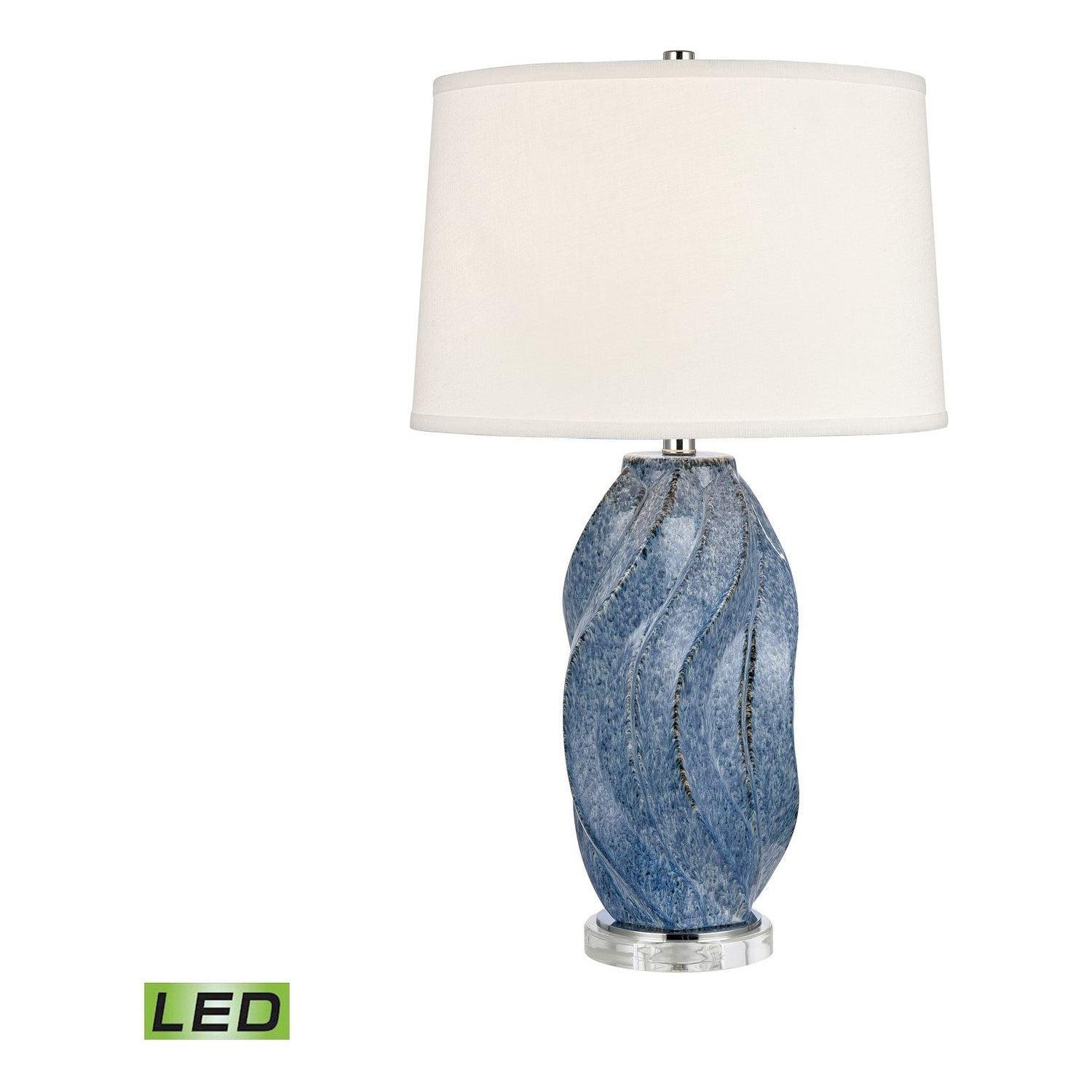 ELK Home - Blue Swell LED Table Lamp - S0019-9538-LED - Canada Light Shop