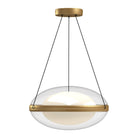 Kuzco Canada - PD76316-BG/OP-UNV - LED Pendant - Virgo - Brushed Gold/Opal Glass