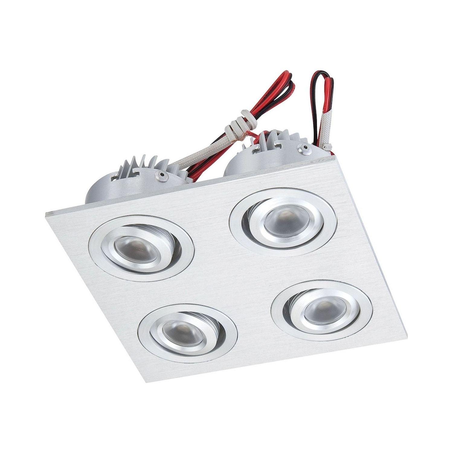 ELK Home - Squared Quad Directional Recessed Plate-Mounted - WLE606C32K-0-98 - Canada Light Shop