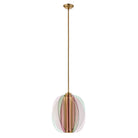 Kalco - 521055WB - LED Pendant - Tulipa - Winter Brass