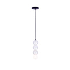 Kalco - 522011MB - One Light Pendant - Pearls - Matte Black