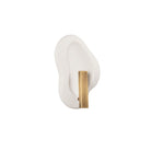 Troy Lighting Canada - B3915-PBR/CRH - LED Wall Sconce - Jura - Patina Brass/Ceramic Rustic Shell