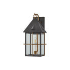 Troy Lighting Canada - B6617-PBR/GRA - One Light Wall Sconce - Toby - Patina Brass And Graphite