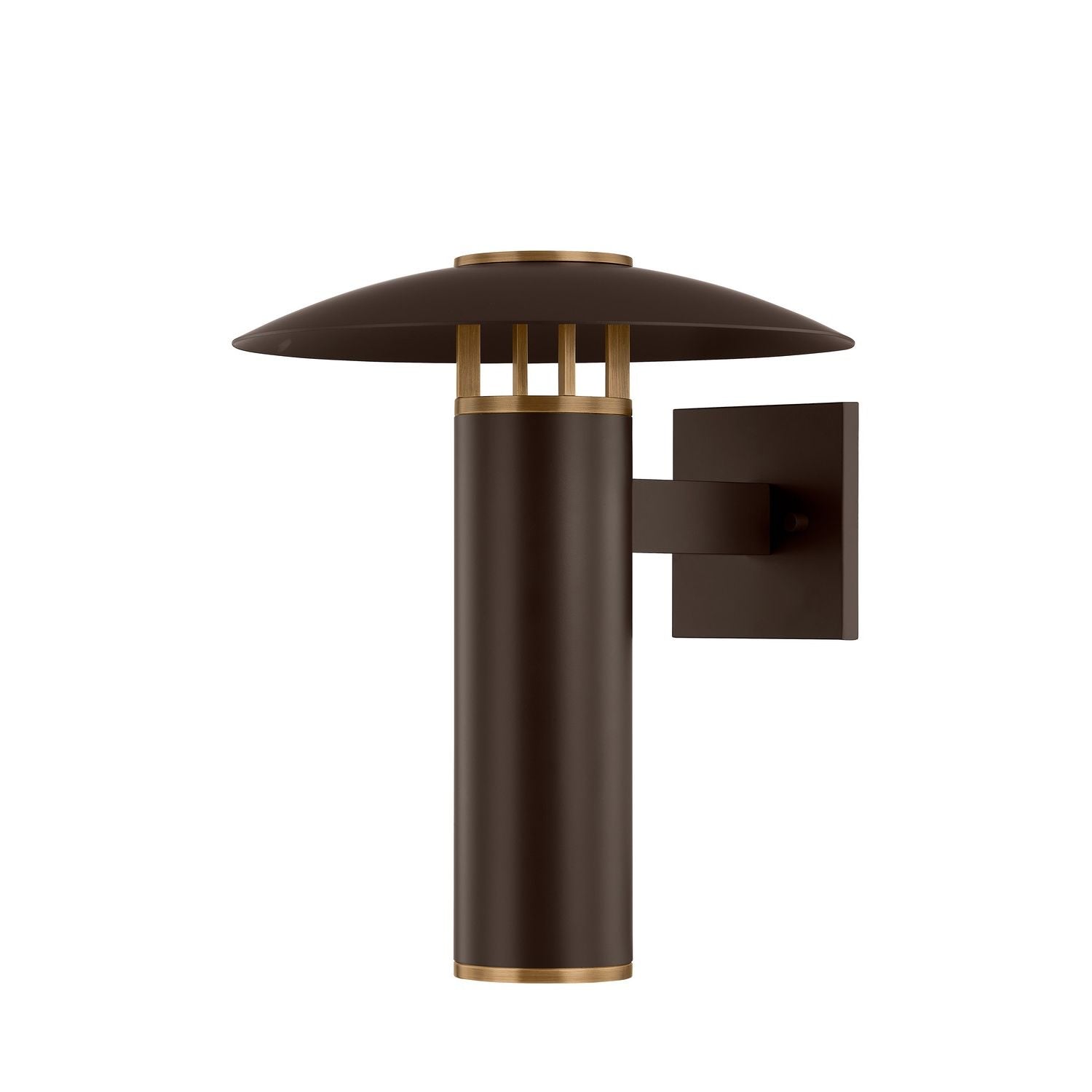 Troy Lighting Canada - B7915-PBR/BRZ - One Light Wall Sconce - Birk - Patina Brass/Bronze