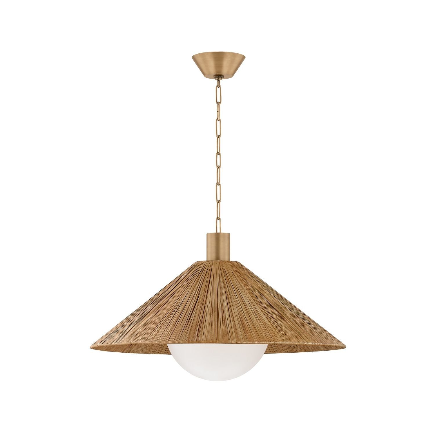Troy Lighting Canada - F1432-PBR - One Light Pendant - Woodside - Patina Brass