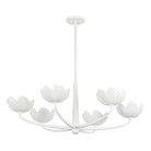 Troy Lighting Canada - F2040-GSW - Six Light Chandelier - Arcata - Gesso White