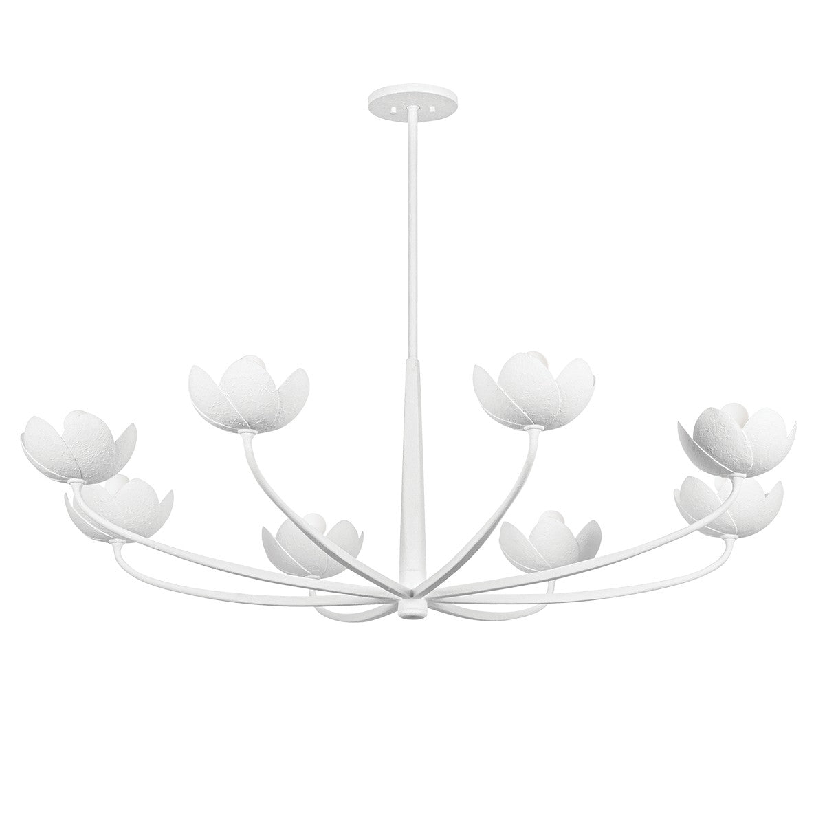 Troy Lighting Canada - F2048-GSW - Eight Light Chandelier - Arcata - Gesso White