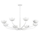 Troy Lighting Canada - F2048-GSW - Eight Light Chandelier - Arcata - Gesso White