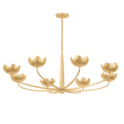 Troy Lighting Canada - F2048-VGL - Eight Light Chandelier - Arcata - Vintage Gold Leaf