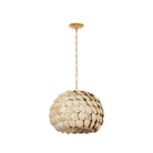 Troy Lighting Canada - F2221-VGL - One Light Pendant - Edric - Vintage Gold Leaf