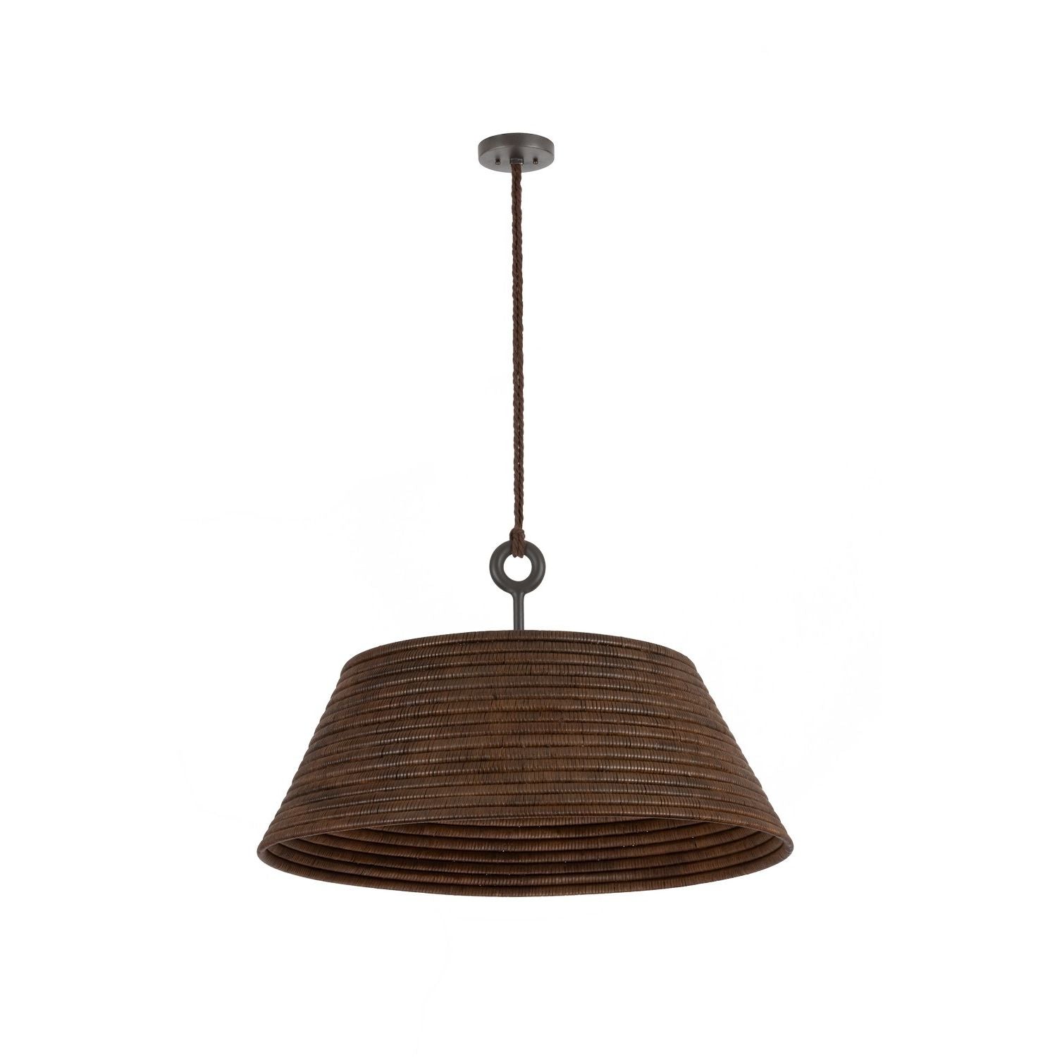 Troy Lighting Canada - F2836-TBZH - One Light Pendant - Sequoia - Textured Bronze W/ Highlight