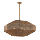 Troy Lighting Canada - F3636-PBR - Four Light Chandelier - Laken - Patina Brass