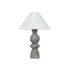 Troy Lighting Canada - PTL2529-PBR/CLG - One Light Table Lamp - Cyrah - Patina Brass/Ceramic Lunar Grey