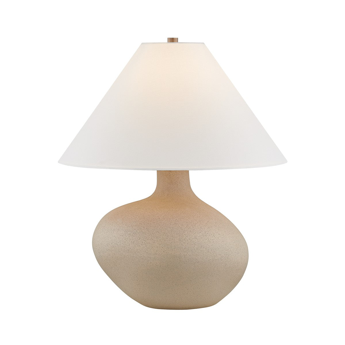 Troy Lighting Canada - PTL5825-PBR/COS - One Light Table Lamp - Rebecca - Ceramic Rough Sand