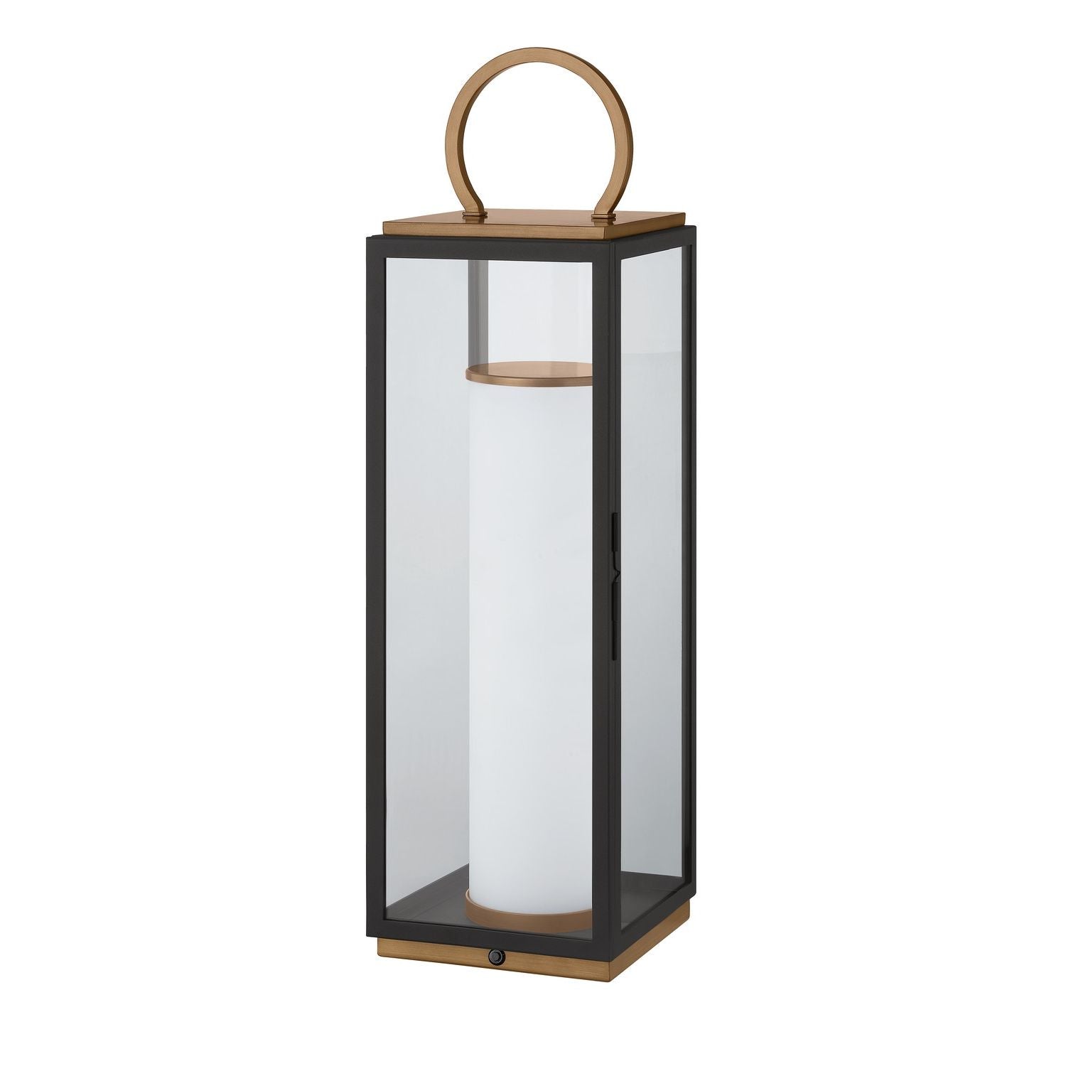 Troy Lighting Canada - RTL6729-PBR/TBK - LED Table Lamp - Gareth - Patina Brass/Textured Black