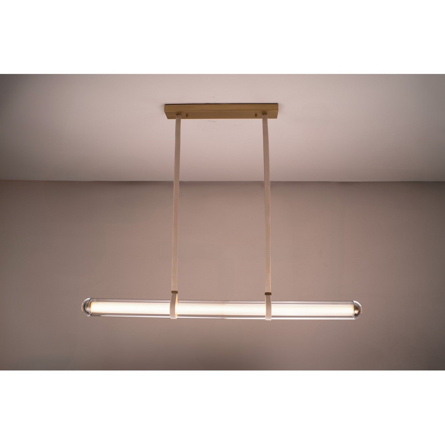 Avenue Lighting - HF7300-AB - LED Linear Pendant - Nautilus - Aged Brass