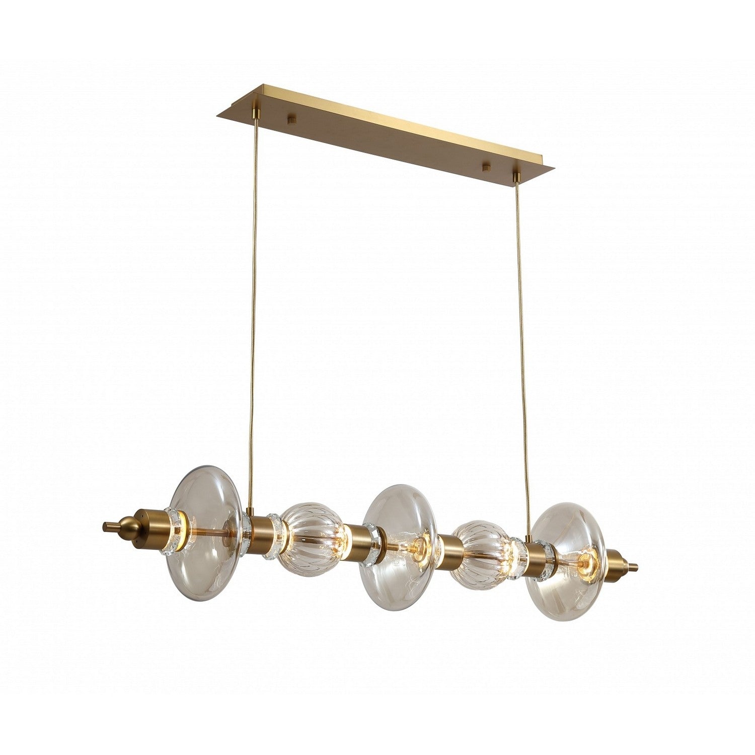 Avenue Lighting - HF7977-AB - LED Linear Pendant - Avra - Aged Brass