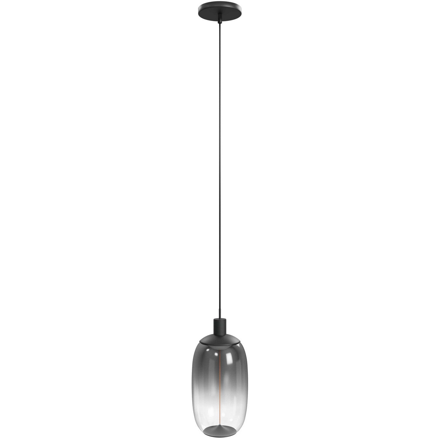 Avenue Lighting - HF9172-BK - One Light Pendant - Monaco - Black