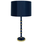 Robert Abbey - MB71MMBX - One Light Table Lamp - Kane - Midnight Blue/Matte Midnight Blue w/Modern Brass