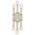 Robert Abbey - MDY75 - Six Light Wall Sconce - Kane - Matte Daisy w/Modern Brass