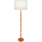 Robert Abbey - PM74 - One Light Floor Lamp - Kane - Pumpkin w/Polished Nickel