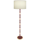 Robert Abbey - SM73RW - One Light Floor Lamp - Kane - Sugar Plum/Rose Water w/Modern Brass