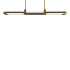 Modern Forms Canada - PD-6548-27-BV/AB - LED Linear Pendant - Catania - Bassalt Stone/Aged Brass