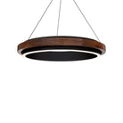 Modern Forms Canada - PD-88529-BK/DW - LED Pendant - Delaney - Black/Dark Walnut