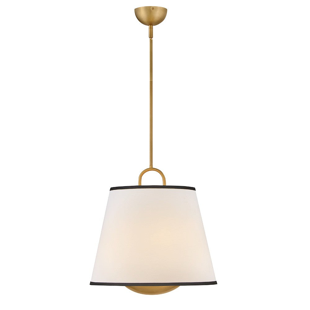 Hinkley Canada - 47517LCB-OW - LED Pendant - Sonia - Lacquered Brass