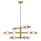 Hinkley Canada - 48335LCB - LED Chandelier - Saxon - Lacquered Brass