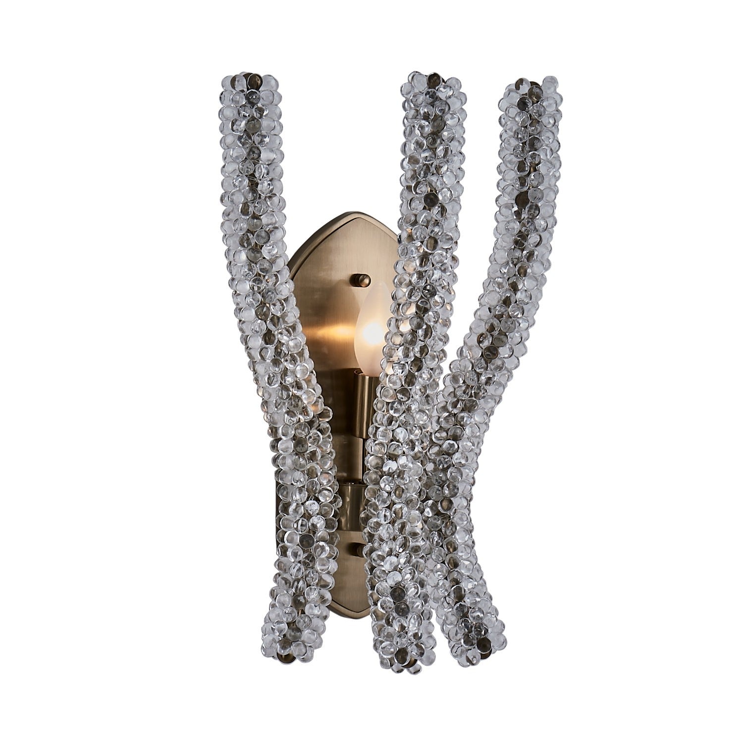 Kalco - 525921BCG/CLR - One Light Wall Sconce - CORAL - Brushed Champagne Gold