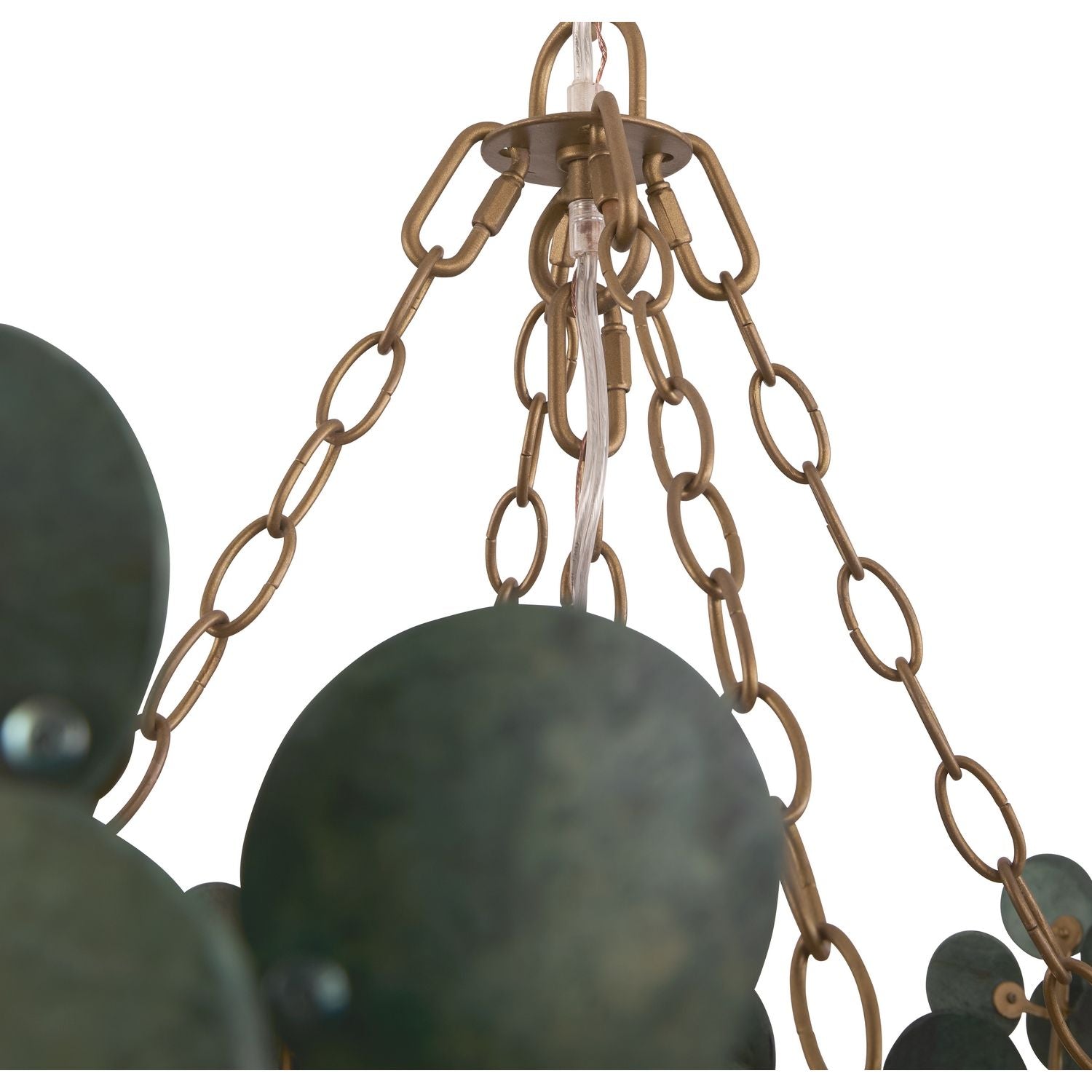 Arteriors - DMS14 - Chandelier - Bilal - EucalyptusВ Coconut Shell